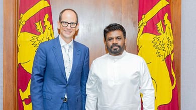 கனேடிய உயர்ஸ்தானிகர் எரிக் வில்ஷ் அவர்களை சந்தித்தார் அனுர குமார திஸாநாயக்க